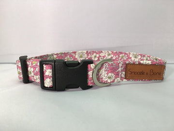 Smoozle & Bone Liberty Pink Dog Collar